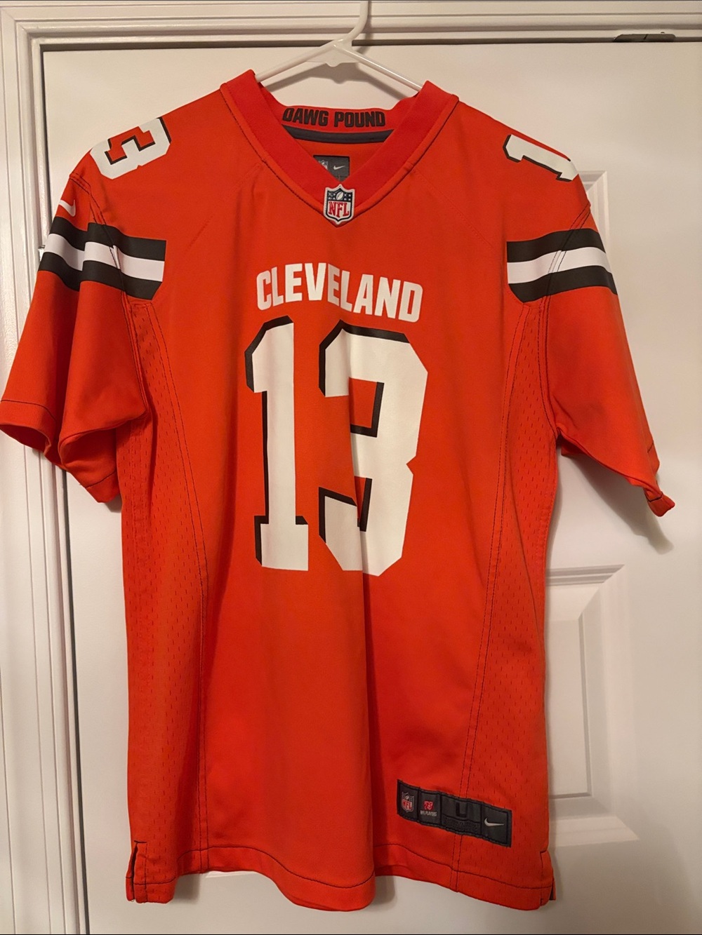 Odell Beckham Jr. Nike Cleveland Browns Orange #13 Football Jersey